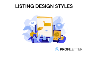 Listing Design Styles: Minimalistic, Bold & Colorful, Corporate, Playful, and More