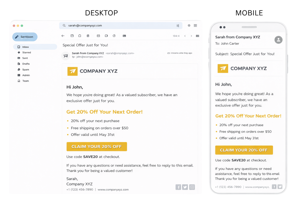Dark Mode, Responsive Design, and Email Clients: What Affects Your Email Design DESKTOP 2 1024x683